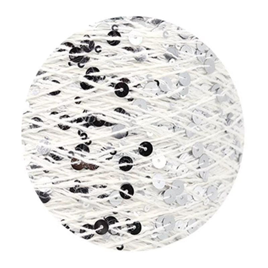 Sequins Yarn DIY for Woman Woollen Sweater Hat Scarf COOMAMUU