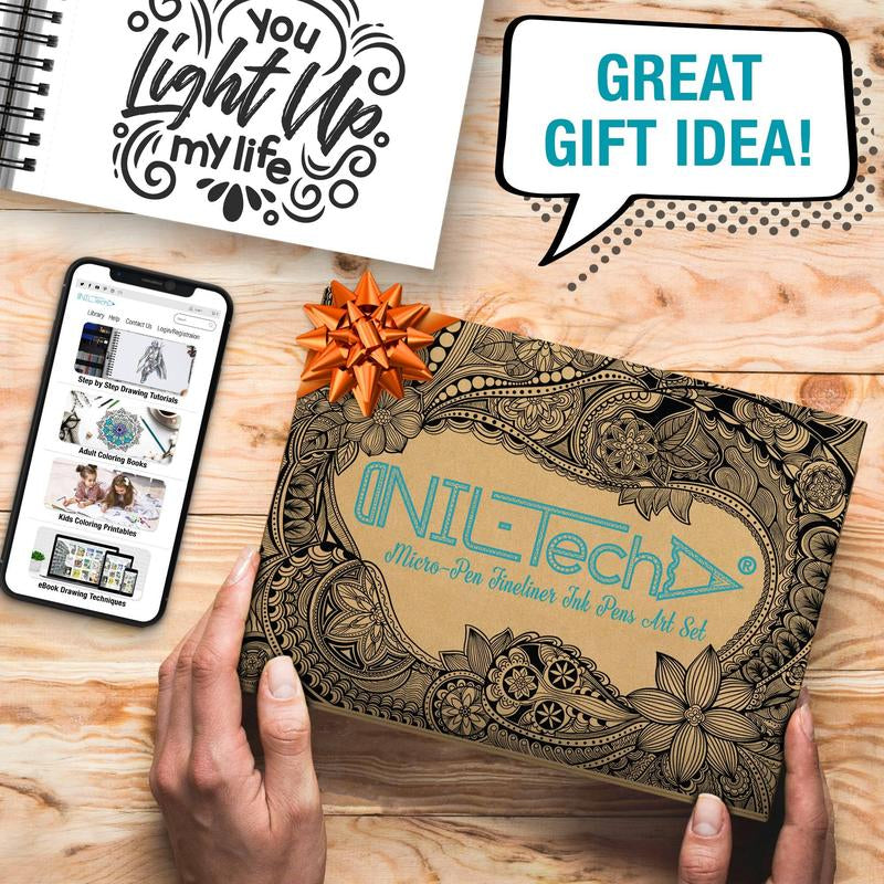 Fine Point Pen and Brush Pens Dual Tip Markers Set - 36 Pieces Art Supplies