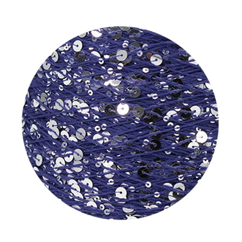 Sequins Yarn DIY for Woman Woollen Sweater Hat Scarf COOMAMUU