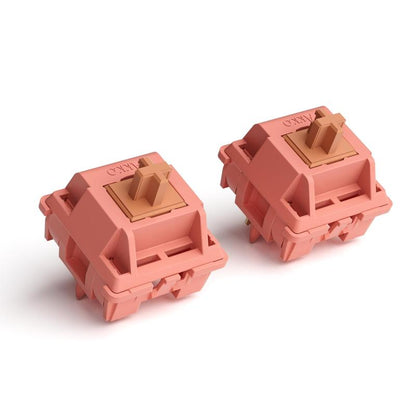 AKKO Linear Switches, 45Pcs/Box 5-Pin RGB LED Slot Mechanical Axis, Keyboard Accessories for Mechanical Keyboard & DIY Keyboard Kit