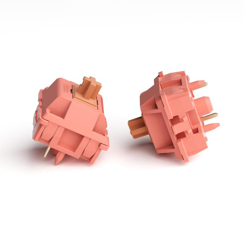 AKKO Linear Switches, 45Pcs/Box 5-Pin RGB LED Slot Mechanical Axis, Keyboard Accessories for Mechanical Keyboard & DIY Keyboard Kit