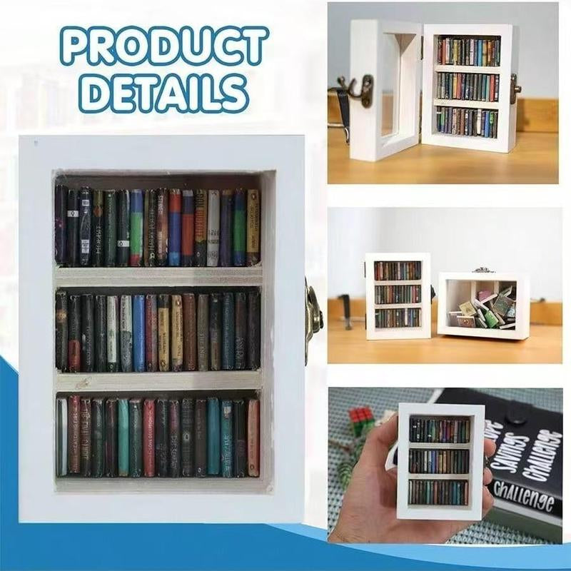 Creative Book Design Book End, Mini Book End Ornament, Decorative Bookend for Home Office Desk, Home Decor, Room Decor