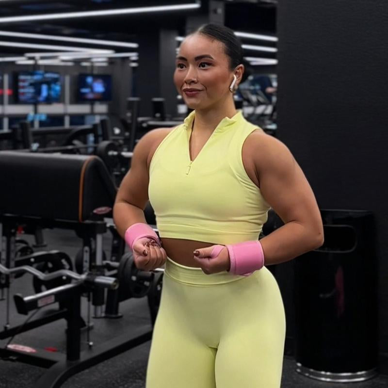 UPPPER Wrist Wraps Pink 2.0 | Premium Fitness Gear