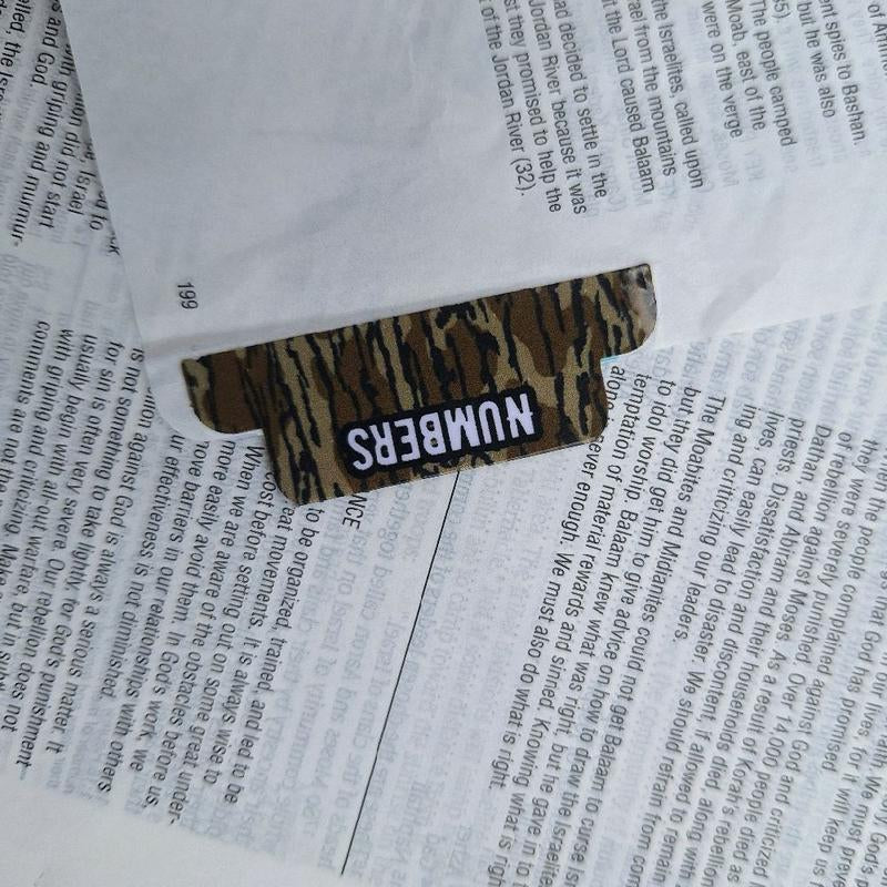 Camo Bible Tabs for Customizing and Navigating, Bible Accessories, Gifts for Dad, Gifts for Hunters, Hunting