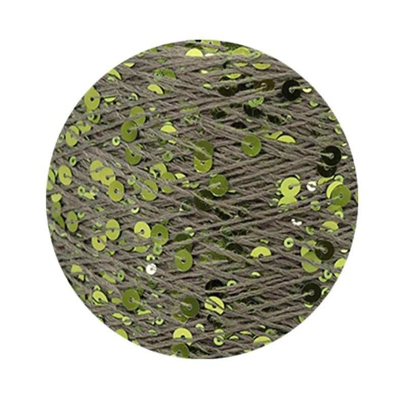 Sequins Yarn DIY for Woman Woollen Sweater Hat Scarf COOMAMUU