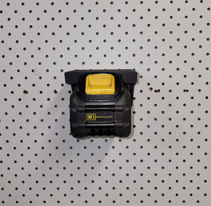 3D Printed Dewalt Battery Wall Mount Holder (Large - Flat)