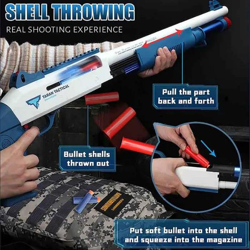 XM1014 Shell Throwing Foam Dart Blaster