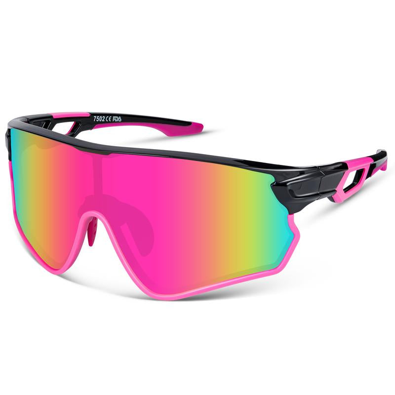 BEACOOL Polarized Sports Sunglasses for Men Women Youth Baseball Fishing Cycling Running Hiking Motorcycle Tac Glasses UV400 Sports Goggles