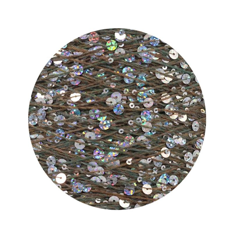 Sequins Yarn DIY for Woman Woollen Sweater Hat Scarf COOMAMUU