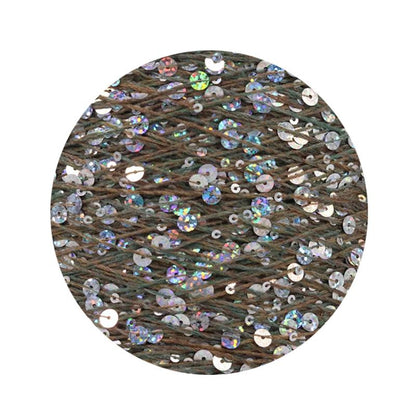 Sequins Yarn DIY for Woman Woollen Sweater Hat Scarf COOMAMUU