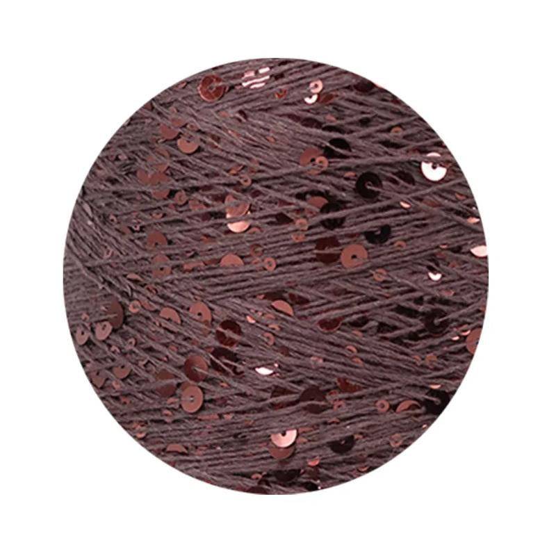 Sequins Yarn DIY for Woman Woollen Sweater Hat Scarf COOMAMUU