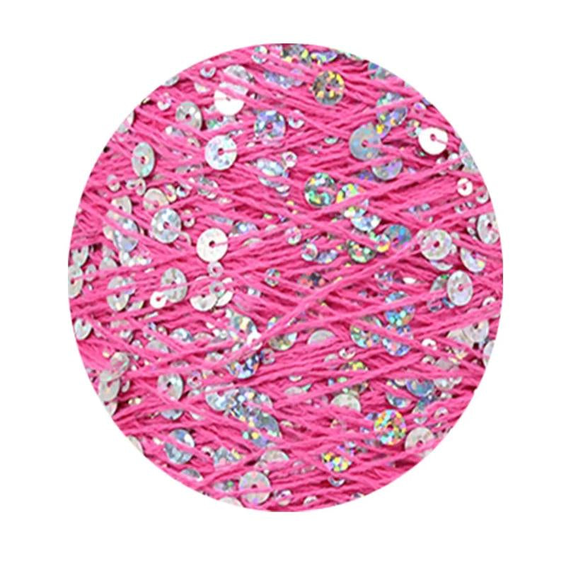 Sequins Yarn DIY for Woman Woollen Sweater Hat Scarf COOMAMUU