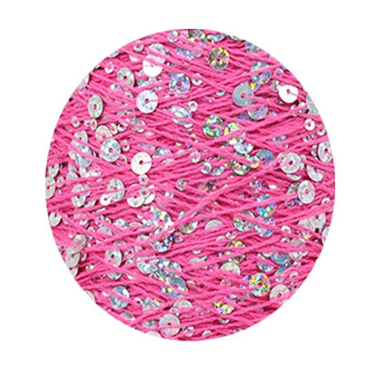 Sequins Yarn DIY for Woman Woollen Sweater Hat Scarf COOMAMUU