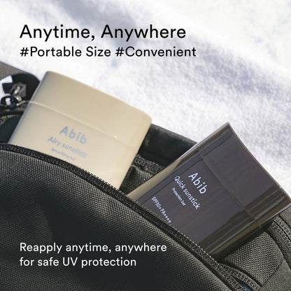 [Abib Official] Abib Quick Sunstick Protection Bar SPF50+. 22G｜Lightweight, No Whitecast, over Themakeup, Korean Suncreen Stick, Ceramide NP