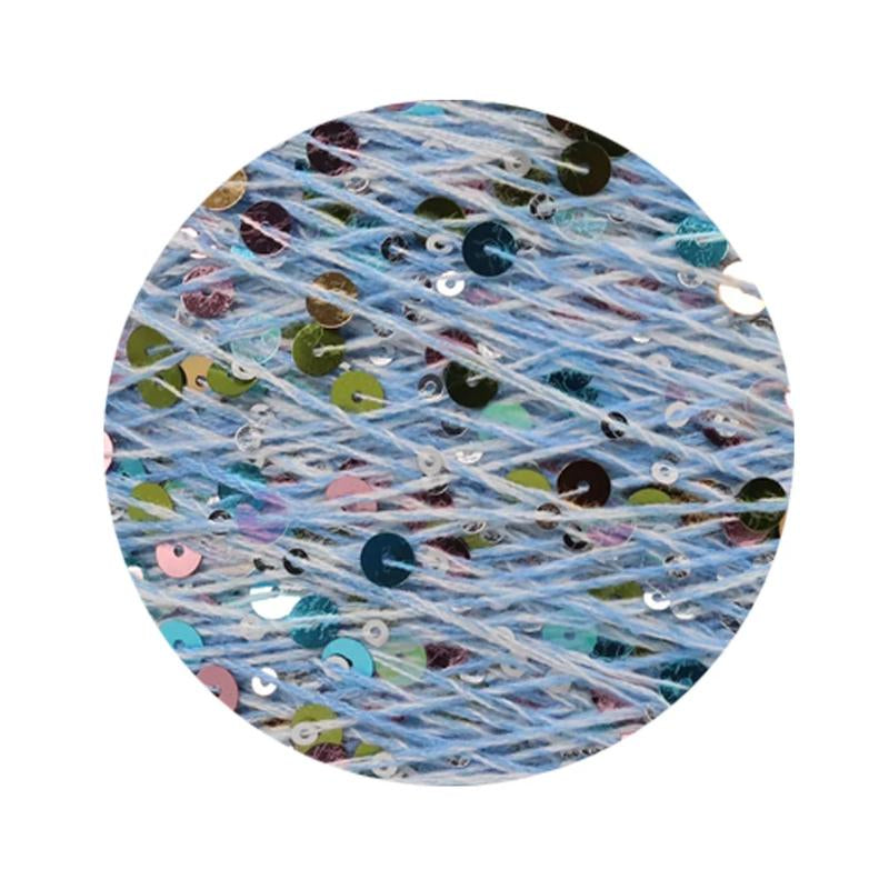 Sequins Yarn DIY for Woman Woollen Sweater Hat Scarf COOMAMUU