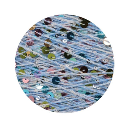 Sequins Yarn DIY for Woman Woollen Sweater Hat Scarf COOMAMUU