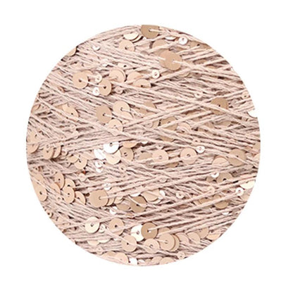 Sequins Yarn DIY for Woman Woollen Sweater Hat Scarf COOMAMUU