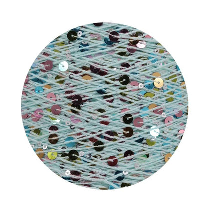 Sequins Yarn DIY for Woman Woollen Sweater Hat Scarf COOMAMUU