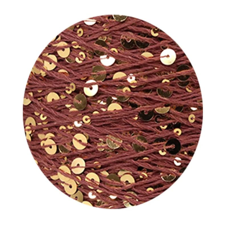 Sequins Yarn DIY for Woman Woollen Sweater Hat Scarf COOMAMUU