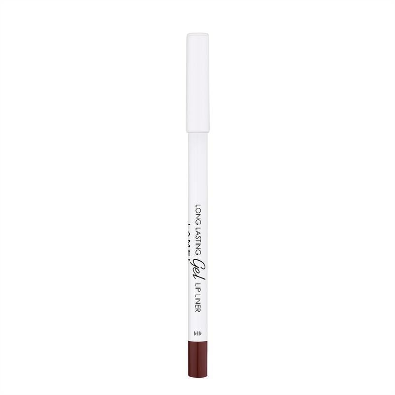 LAMEL Matte Gel Lip Liner Pencil | Weightless&Creamytexture - Sharpenable - Longwear & Waterproof - High Pigmented & Flawless Finish - Moisturizing - Cruelty-Free & Paraben-Free Eyeliner Lipliner Makeup Cosmetic