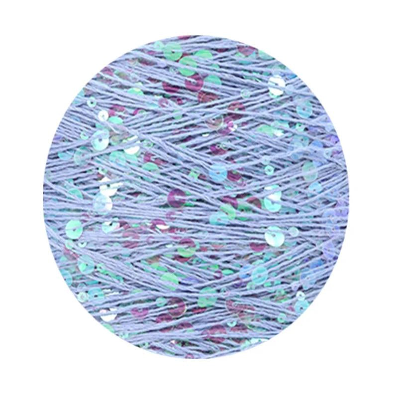 Sequins Yarn DIY for Woman Woollen Sweater Hat Scarf COOMAMUU