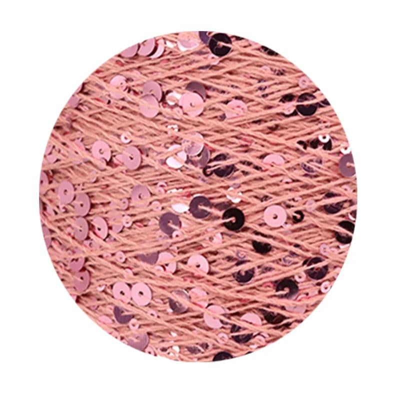 Sequins Yarn DIY for Woman Woollen Sweater Hat Scarf COOMAMUU