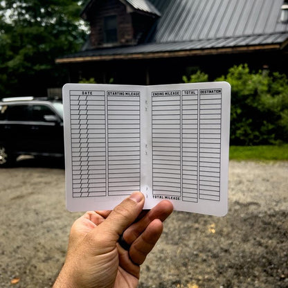 Mileage Tracker Log Book