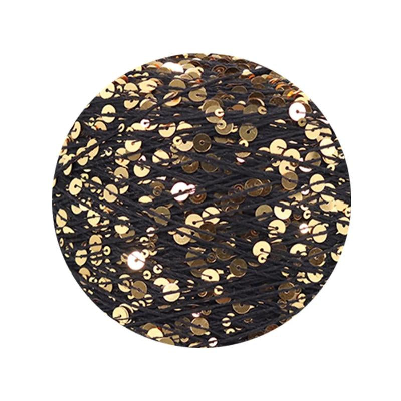 Sequins Yarn DIY for Woman Woollen Sweater Hat Scarf COOMAMUU