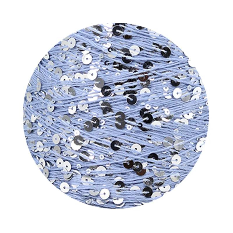 Sequins Yarn DIY for Woman Woollen Sweater Hat Scarf COOMAMUU