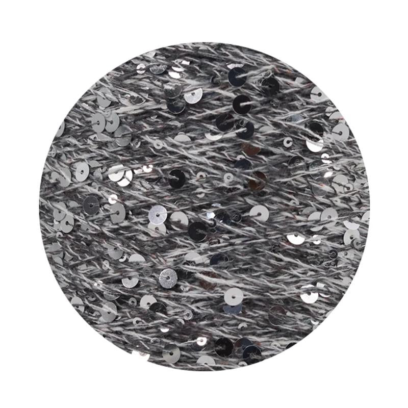 Sequins Yarn DIY for Woman Woollen Sweater Hat Scarf COOMAMUU