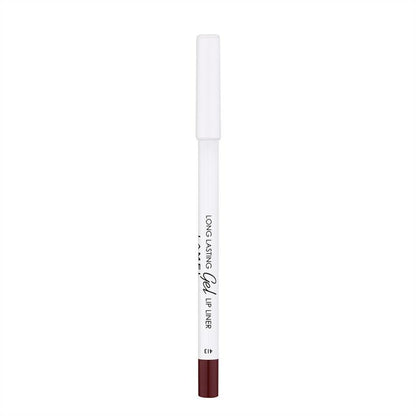 LAMEL Matte Gel Lip Liner Pencil | Weightless&Creamytexture - Sharpenable - Longwear & Waterproof - High Pigmented & Flawless Finish - Moisturizing - Cruelty-Free & Paraben-Free Eyeliner Lipliner Makeup Cosmetic