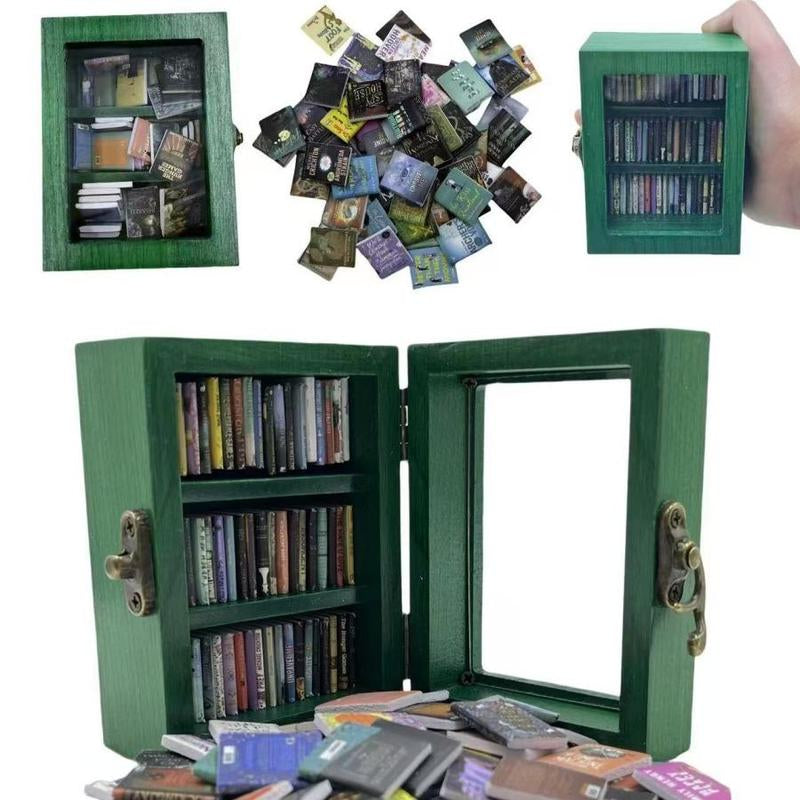 Creative Book Design Book End, Mini Book End Ornament, Decorative Bookend for Home Office Desk, Home Decor, Room Decor