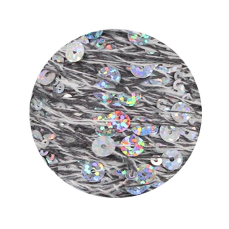 Sequins Yarn DIY for Woman Woollen Sweater Hat Scarf COOMAMUU
