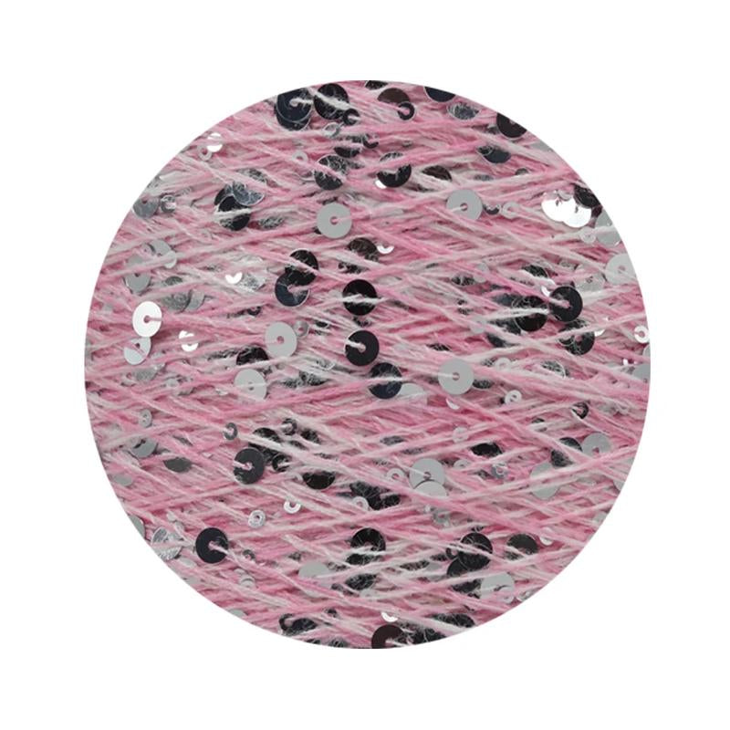 Sequins Yarn DIY for Woman Woollen Sweater Hat Scarf COOMAMUU