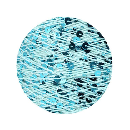 Sequins Yarn DIY for Woman Woollen Sweater Hat Scarf COOMAMUU