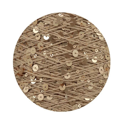 Sequins Yarn DIY for Woman Woollen Sweater Hat Scarf COOMAMUU