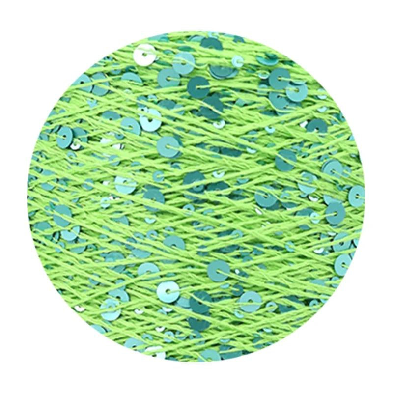 Sequins Yarn DIY for Woman Woollen Sweater Hat Scarf COOMAMUU