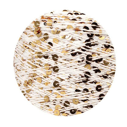 Sequins Yarn DIY for Woman Woollen Sweater Hat Scarf COOMAMUU