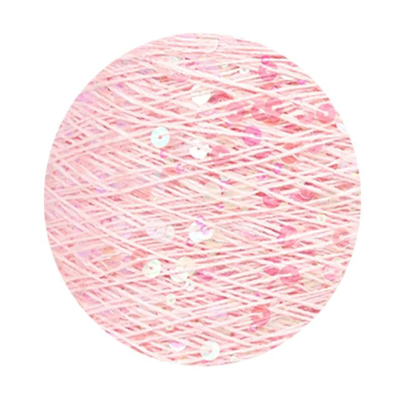 Sequins Yarn DIY for Woman Woollen Sweater Hat Scarf COOMAMUU