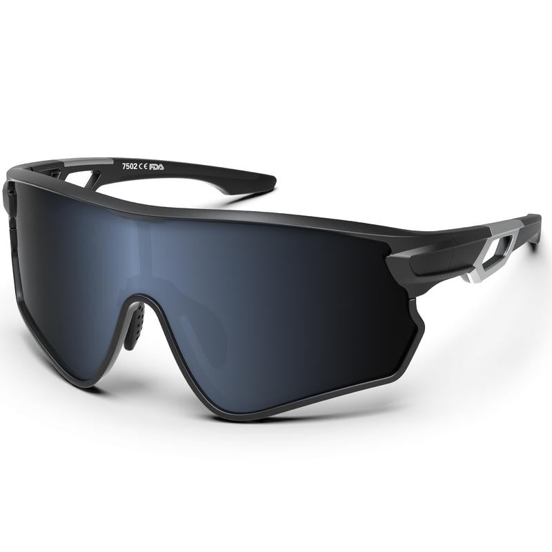 BEACOOL Polarized Sports Sunglasses for Men Women Youth Baseball Fishing Cycling Running Hiking Motorcycle Tac Glasses UV400 Sports Goggles