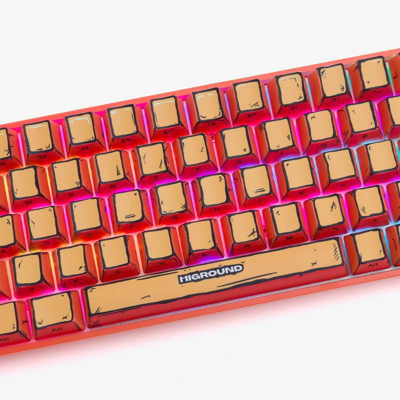 CELSHADE Basecamp 65+ Keyboard - ORANGE