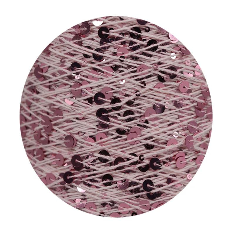 Sequins Yarn DIY for Woman Woollen Sweater Hat Scarf COOMAMUU