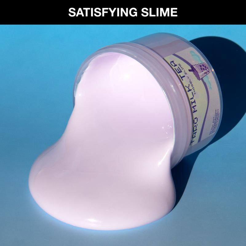 Taro Milk Tea - OG Slimes 7 Oz Thiggly Slime