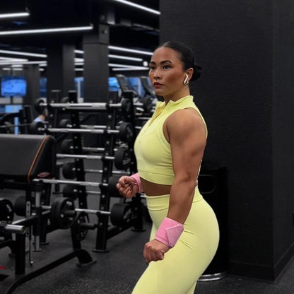 UPPPER Wrist Wraps Pink 2.0 | Premium Fitness Gear