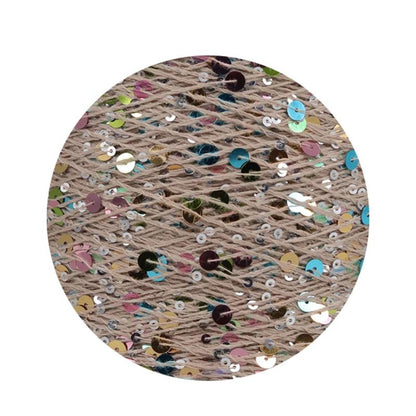 Sequins Yarn DIY for Woman Woollen Sweater Hat Scarf COOMAMUU