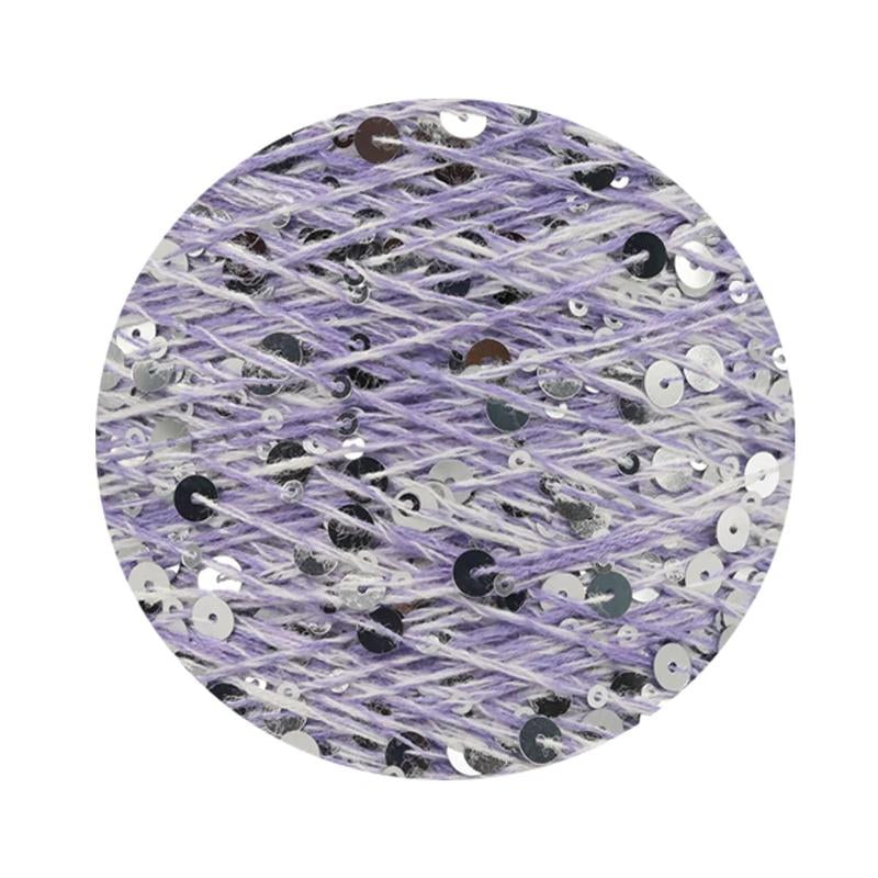 Sequins Yarn DIY for Woman Woollen Sweater Hat Scarf COOMAMUU