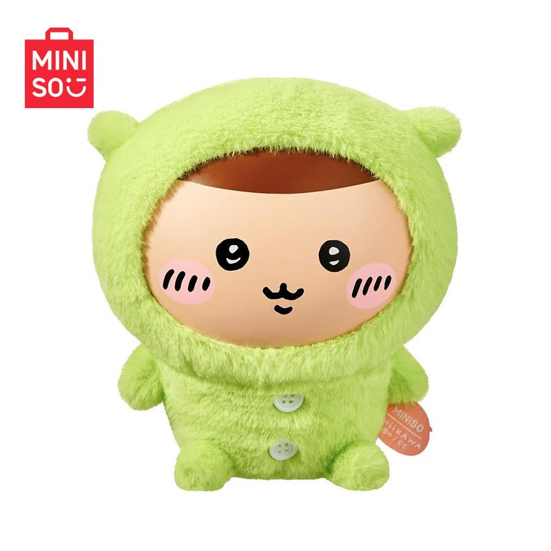 Miniso Chiikawa Pajama Plush Dolls | Adorable Vinyl & Plush Figures, Perfect for Ita Bags, Desk Decor & Gifts for Her