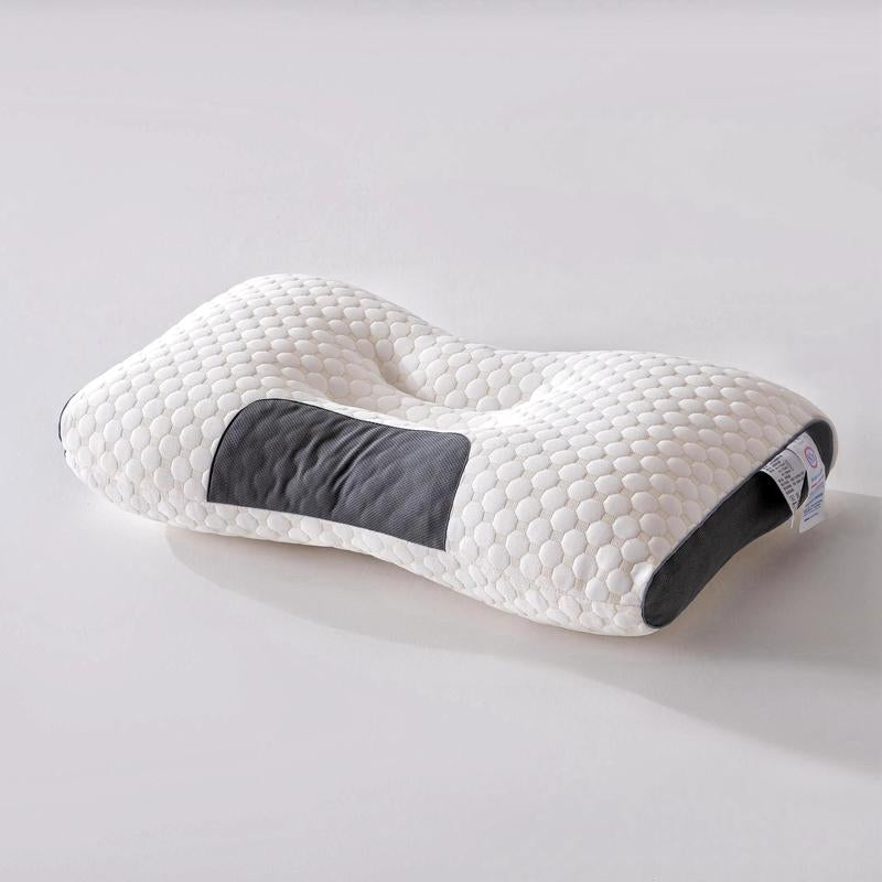 [Massage ] Soft Adjustable Ergonomic Knitted Massage Orthopedic Contour Support Neck Pillow