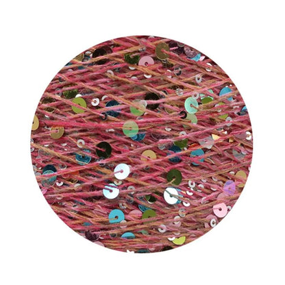 Sequins Yarn DIY for Woman Woollen Sweater Hat Scarf COOMAMUU
