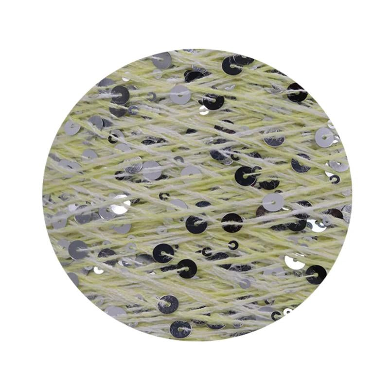 Sequins Yarn DIY for Woman Woollen Sweater Hat Scarf COOMAMUU